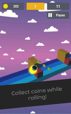 Sky Rolling Ball - Screenshot 2