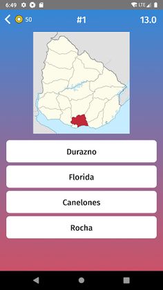 Uruguay: Departments & Provinc - Screenshot 3
