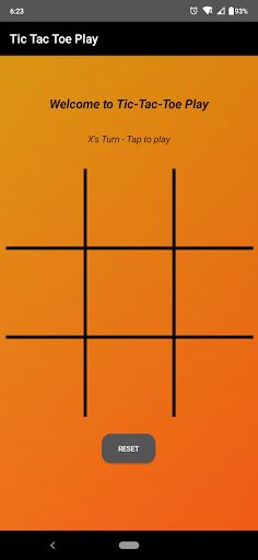 Tic Tac Toe Play - Screenshot 1