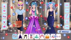 Anime Girls Dress Up Challenge - Screenshot 1