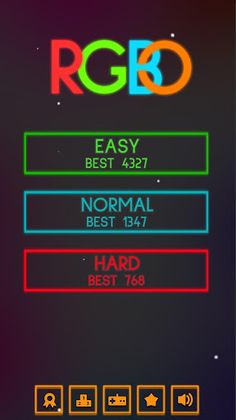 RGBO - Endless Arcade Game - Screenshot 2