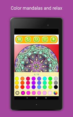 Mandala Coloring Book for Adul - Screenshot 4