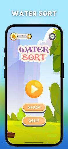 Water Sort Brain Puzzle Game - Screenshot 1