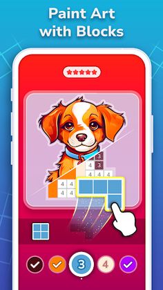 Block Brush - Art Puzzle Game - Screenshot 1