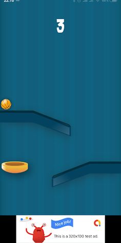 Dunk Fall Ball - Screenshot 2