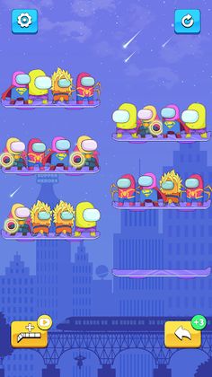 Superhero Color Sort Puzzle - Screenshot 1