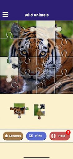 Wild Animals Jigsaw Puzzle - Screenshot 2