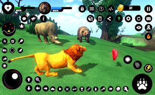 3D Lion Simulator - Screenshot 3