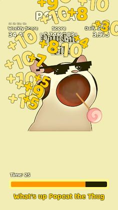 PopCat Click - Screenshot 1