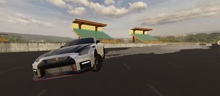 Nissan GTR R35 Drift Simulator - Screenshot 1