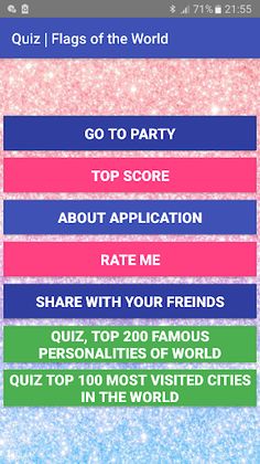 Quiz | Flags of the Countries - Screenshot 1