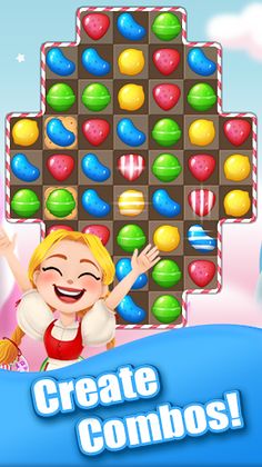 New Tasty Candy Bomb – Match 3 - Screenshot 3