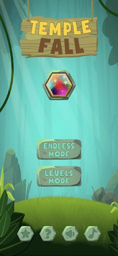 Temple Fall - Hexagon Drop - Screenshot 1