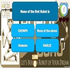 Robotics Entry level Quiz - Screenshot 1