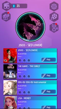 Lisa Blackpink Kpop Tiles Rush - Screenshot 1