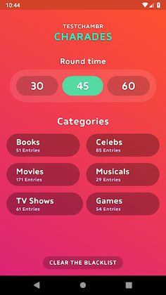 Funny Party Charades - Screenshot 1