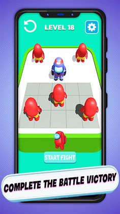 Merge Impostor Aliens Fight 3D - Screenshot 3