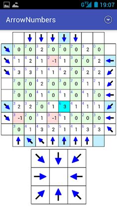 Brain Game - Arrow Numbers Puz - Screenshot 1