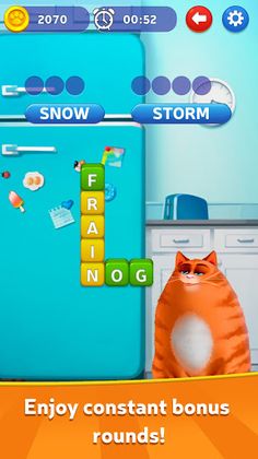 Kitty Scramble: Word Game - Screenshot 3