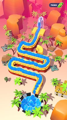 Water Connect Flow Puzzle Game - Screenshot 3