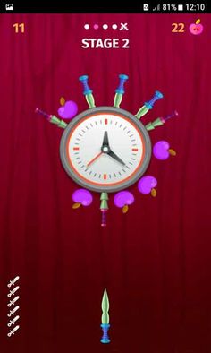 knife shoot game & cherry Hit - Screenshot 2