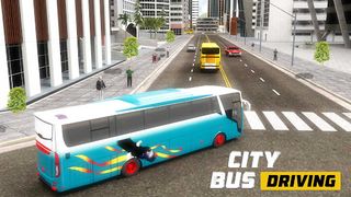 City Bus Driving : Bus Games - Screenshot 1