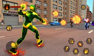 Fire Hero 3D - Superhero Games - Screenshot 2