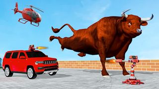 Angry Wild Bull Attack Game 3d - Screenshot 2