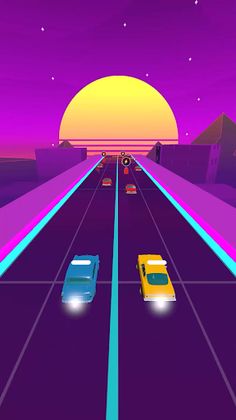 Two Cars 3D - Screenshot 1