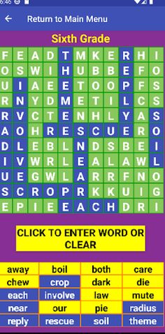 Word Search Game - Screenshot 2