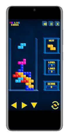 Falling cubes game - Screenshot 4