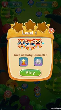 Bubble Shooter - Squirrel Resc - Screenshot 4