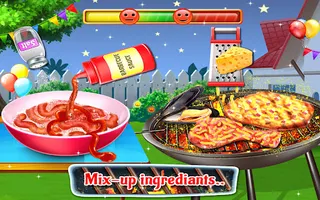 Backyard BBQ Grill Party - Screenshot 2