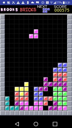 Brooks Tetres Bricks Game Made - Screenshot 2