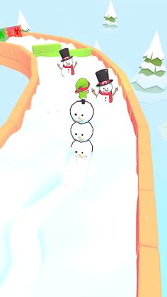 Snowball Rush 3D - Screenshot 1