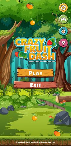 Crazy Fruit Dash - Screenshot 2