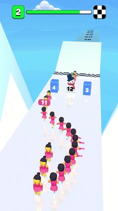 Crowd Skater - Screenshot 2
