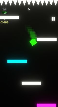 Neon Cube Fall - Screenshot 4