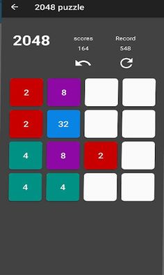 2048 puzzle - Screenshot 1