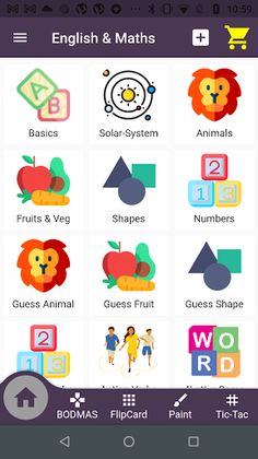 Learning English & Maths - Screenshot 1