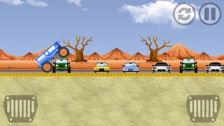 Monster Hill Climb Bus - Screenshot 2