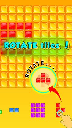 Block Puzzle: Rotate tile - Screenshot 1