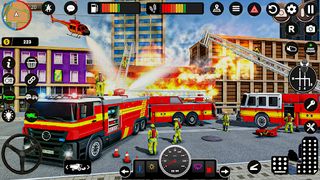 FireFighter Fire Truck Fireman - Screenshot 2