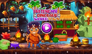 Pretend My Dinosaur World Town - Screenshot 1