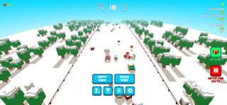 Voxel Santa Skiing - Screenshot 1