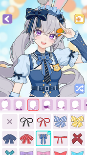Vlinder Avatar Maker: dress up - Screenshot 2