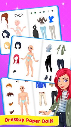 DIY Paper Doll: Dress Up Games - Screenshot 4