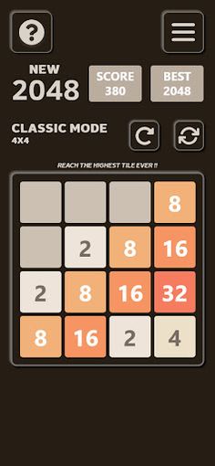 2048 Tile Puzzle Game - Screenshot 4
