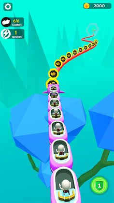 Roller Coaster Rush Simulator - Screenshot 2