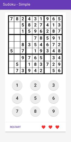 Sudoku Simple - Screenshot 1